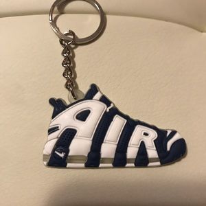 Keychain Nike Air Low Cut Tennis Shoes Blue/White